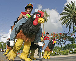Chicken Fest Key West 2004 photo - Duval Street, Key West